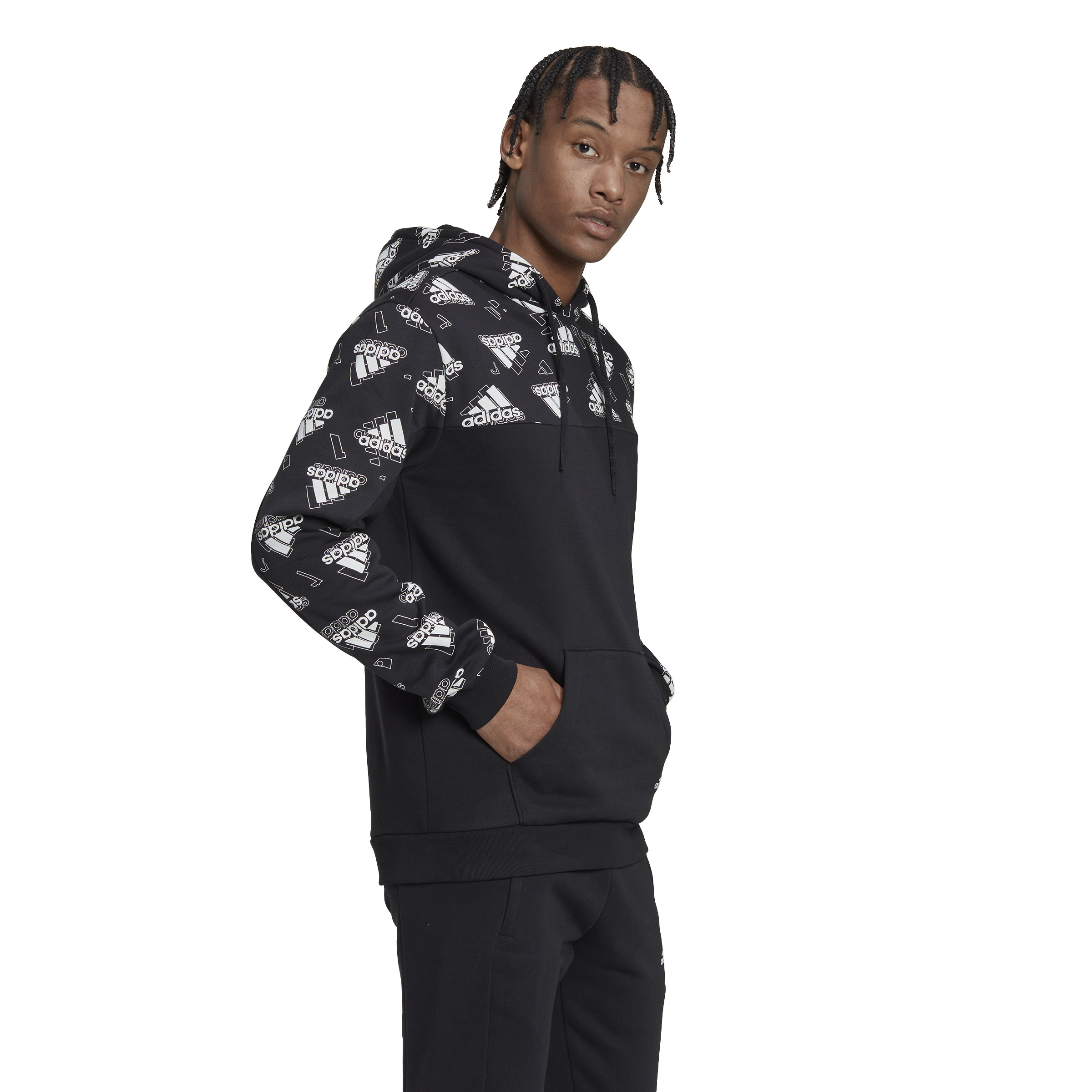 Sudadera Adidas Stadium Negra