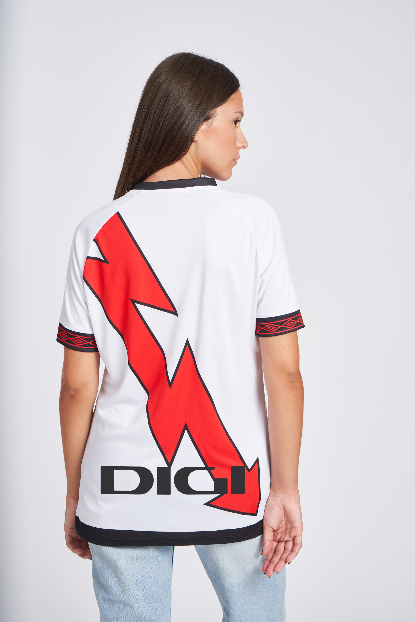 Camiseta Umbro Rayo Vallecano Femenino Home/22 Women Jersey