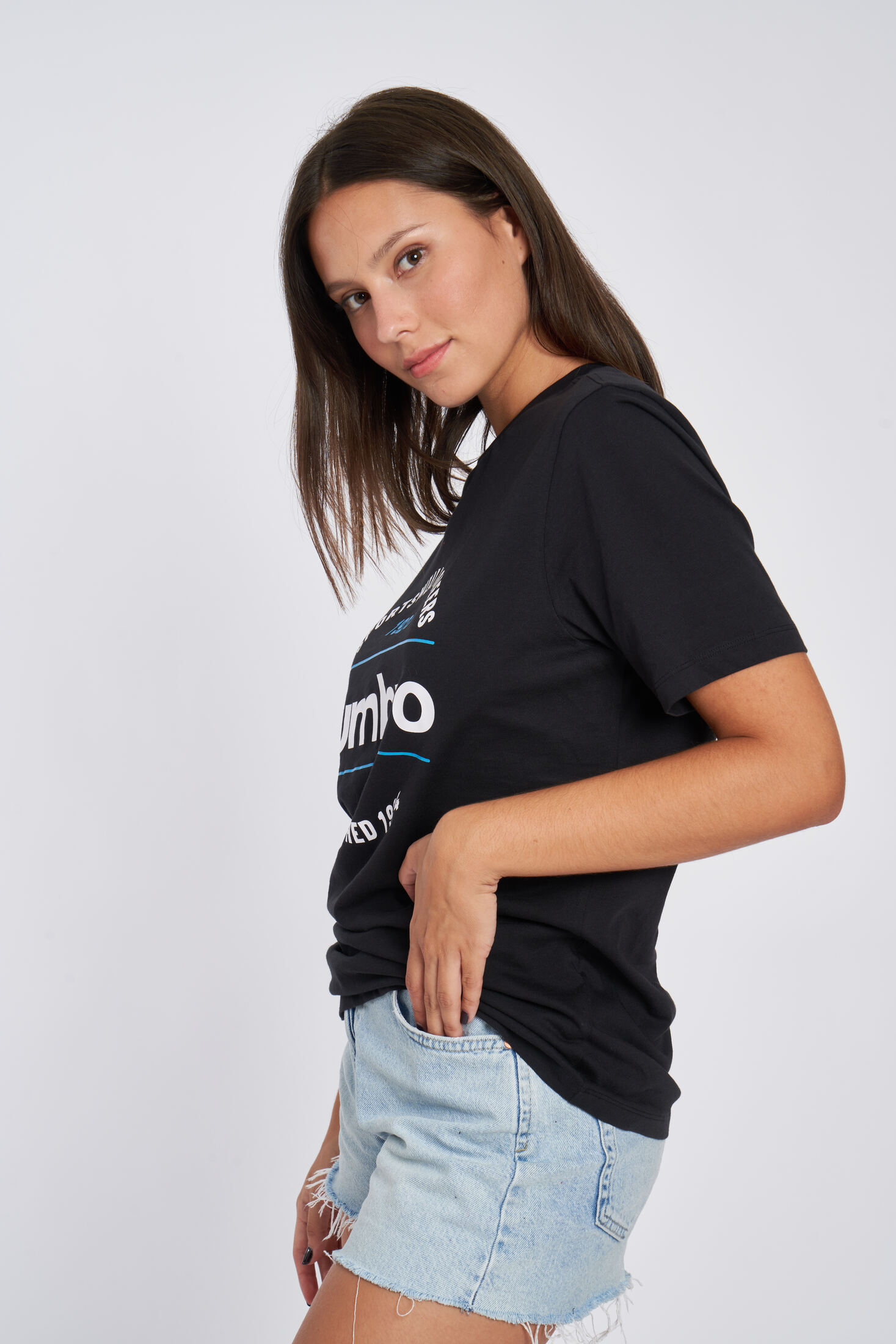 Camiseta Umbro Fw Circular Graphic Tee Black