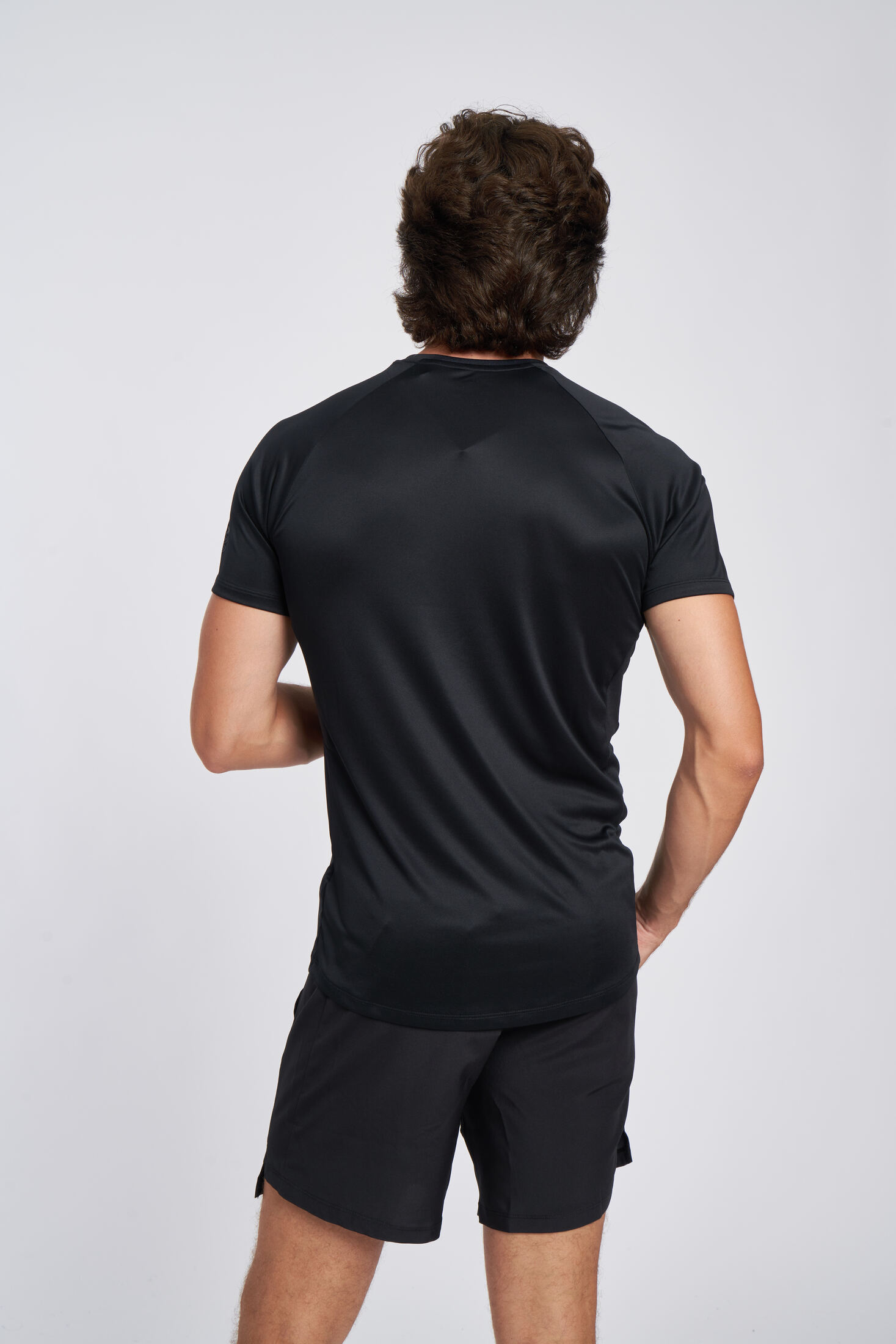 Camiseta Umbro Pro Training Graphic Jersey Black / Malibu Blue