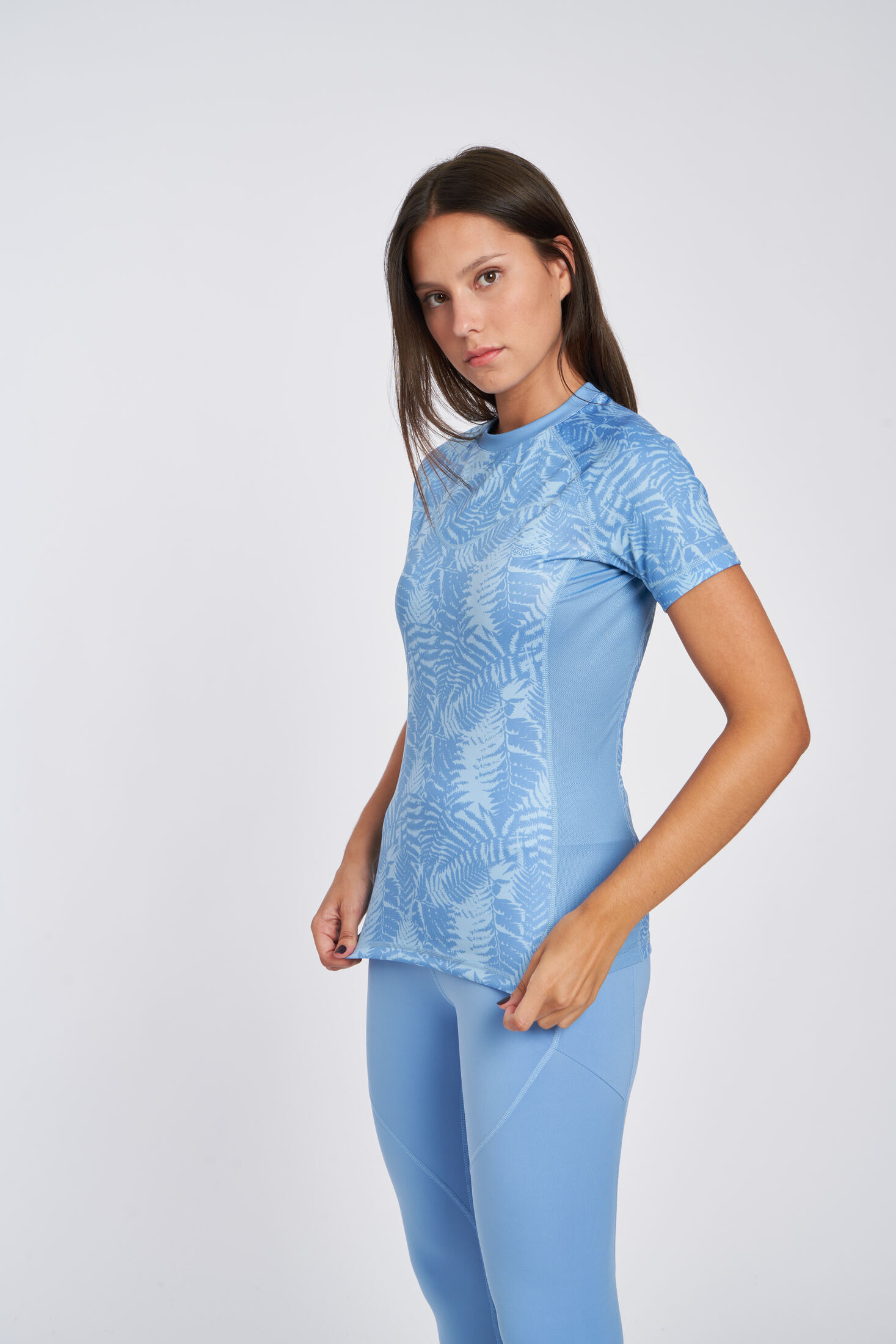 Camiseta Umbro Pro Training Printed Polt Tee - Womensallure / Clear Sky