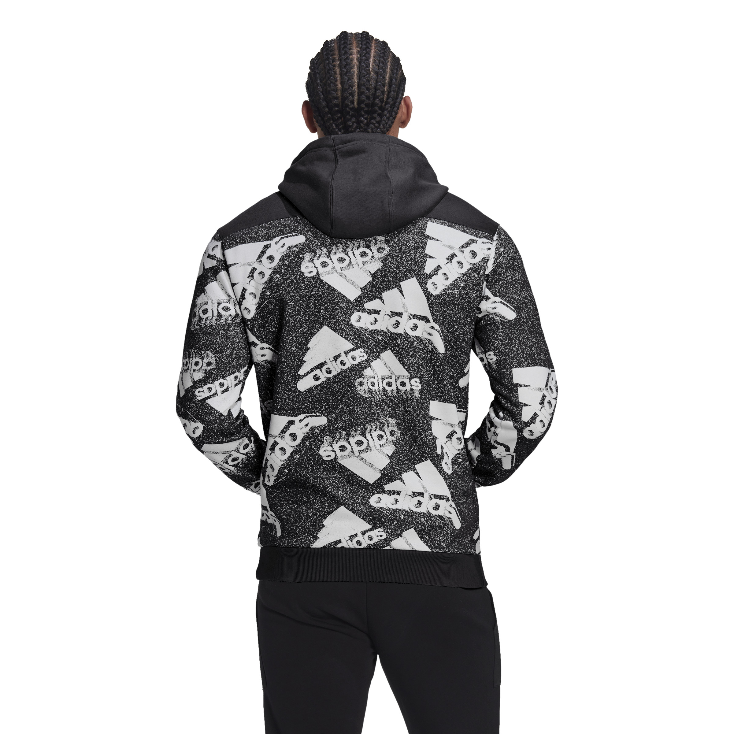 Sudadera Adidas Sportwear Negra