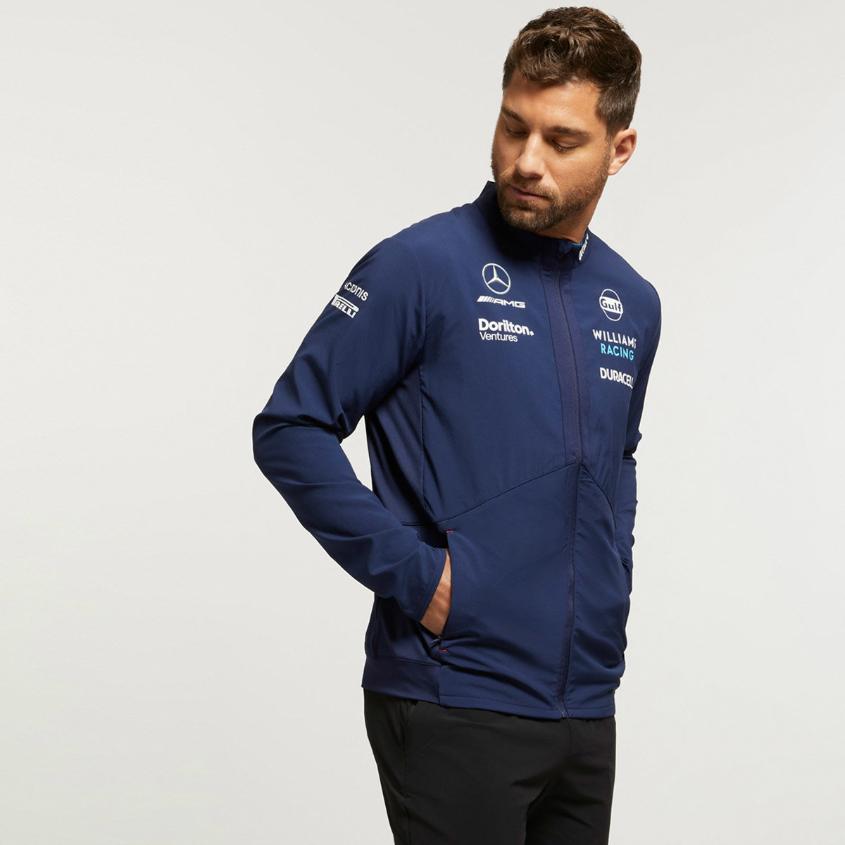 Chaqueta Umbro Williams Racing Presentation Jacket Peacoat / Diva Blue