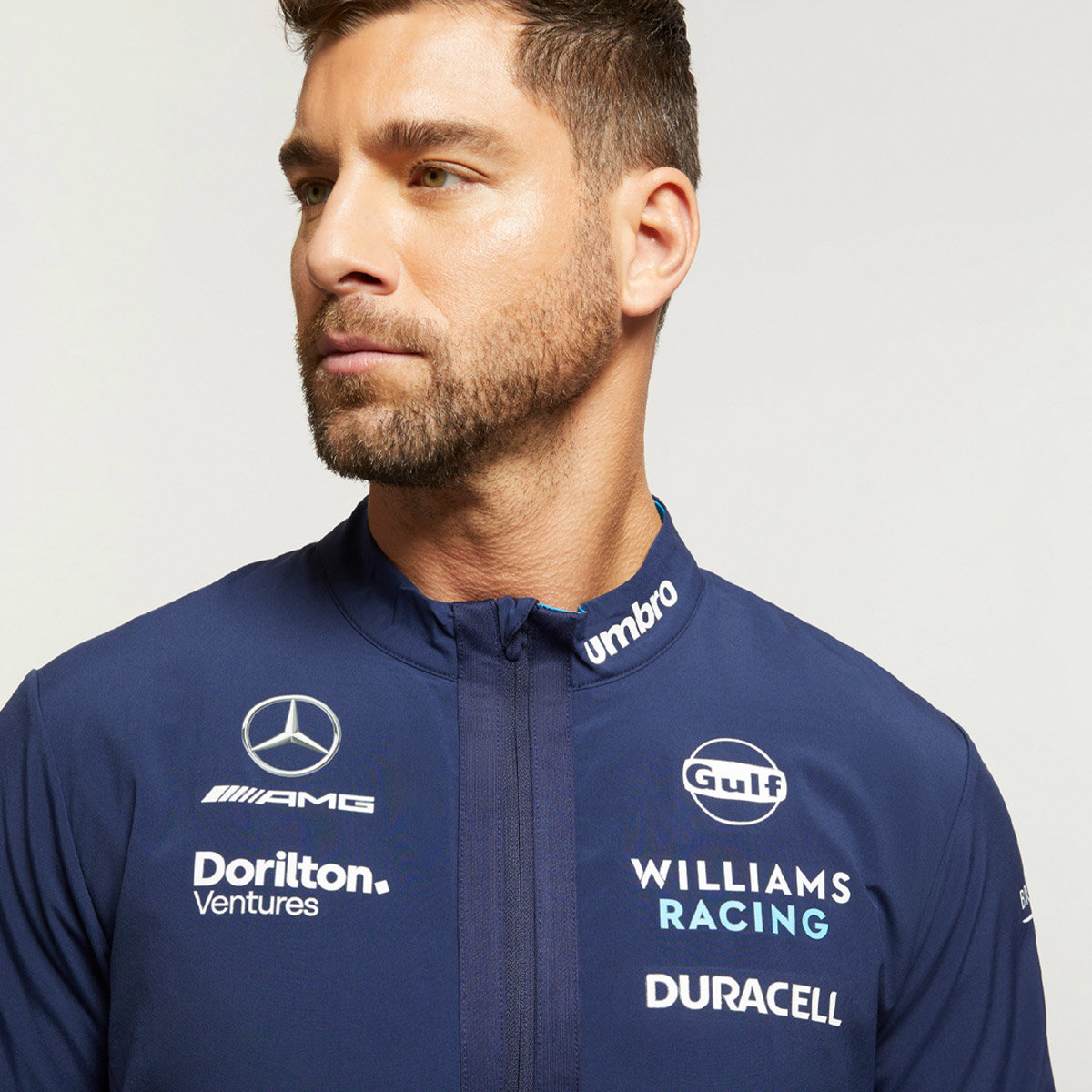 Chaqueta Umbro Williams Racing Presentation Jacket Peacoat / Diva Blue