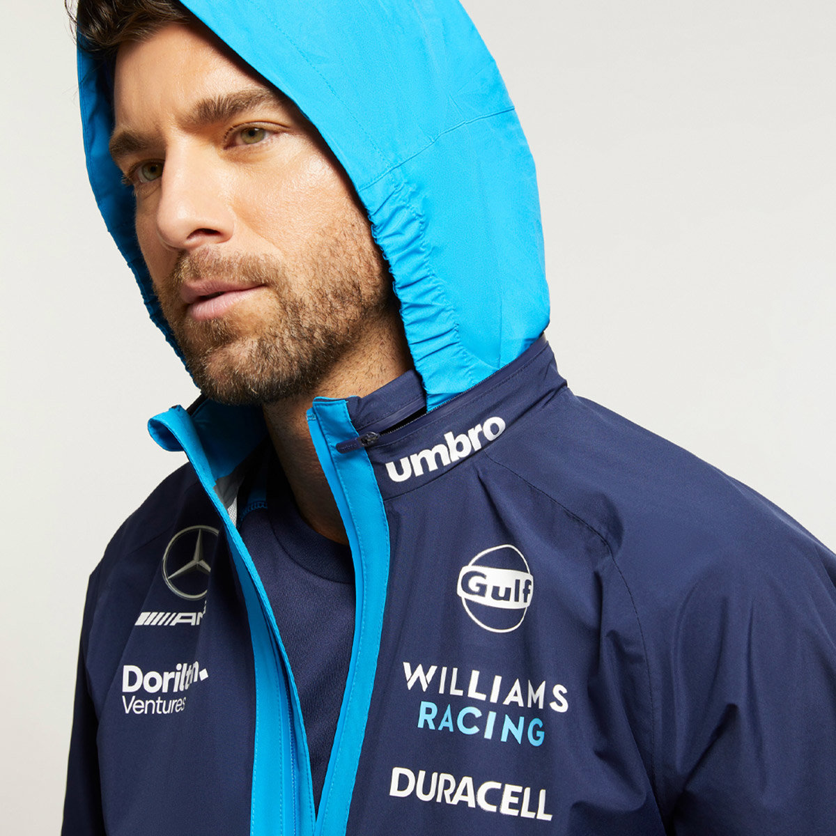 Chaqueta Umbro Williams Racing Performance Jacket Peacoat / Diva Blue