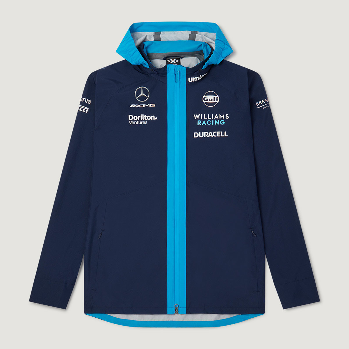 Chaqueta Umbro Williams Racing Performance Jacket Peacoat / Diva Blue
