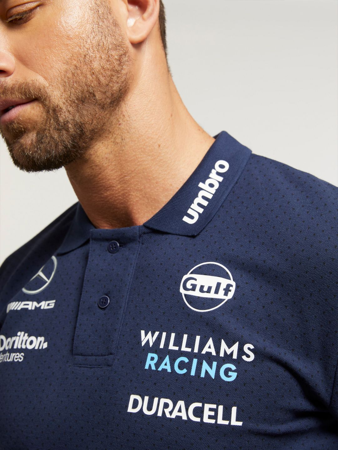 Polo Umbro Williams Racing CVC Media Polo Peacoat