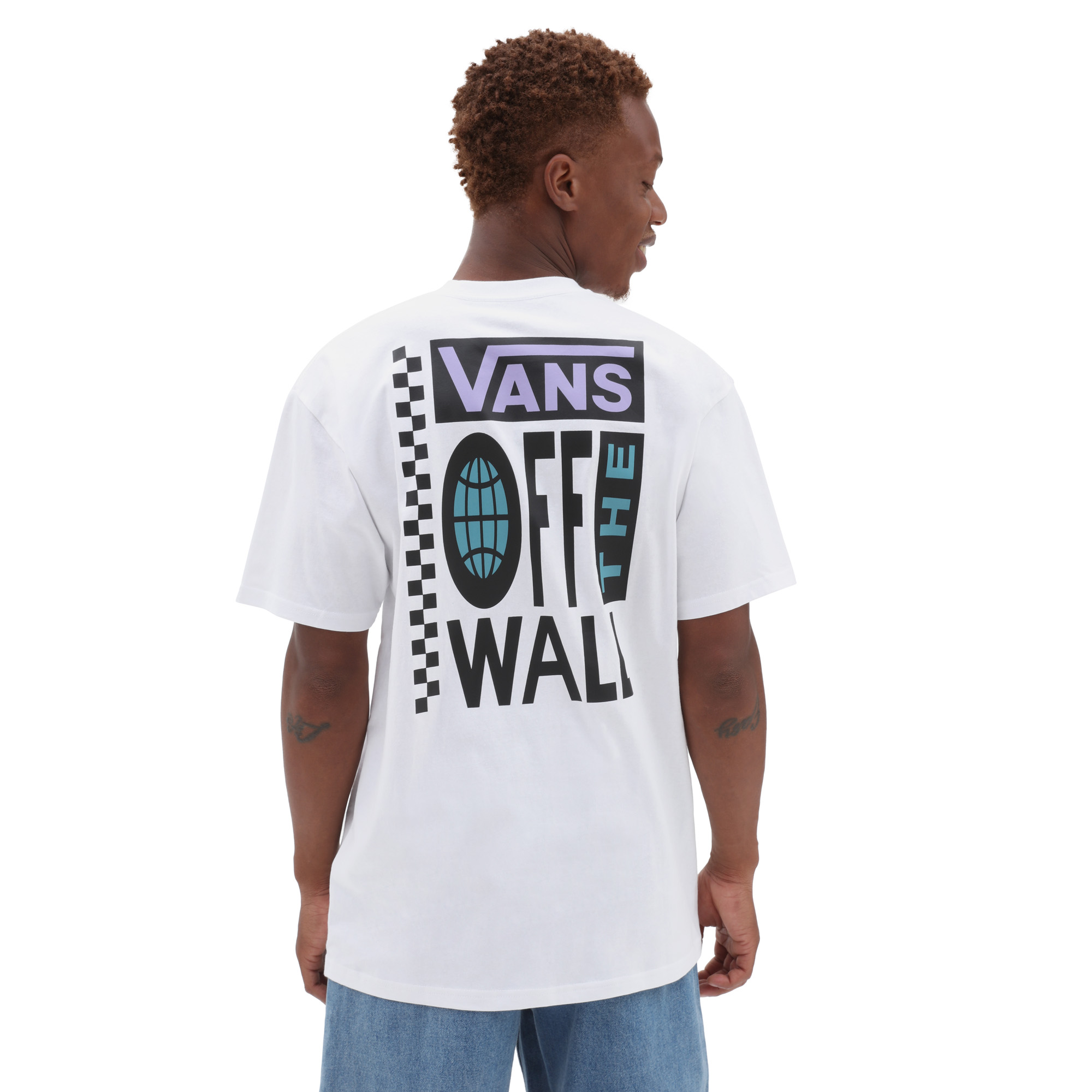 Camiseta Vans Global Blanca