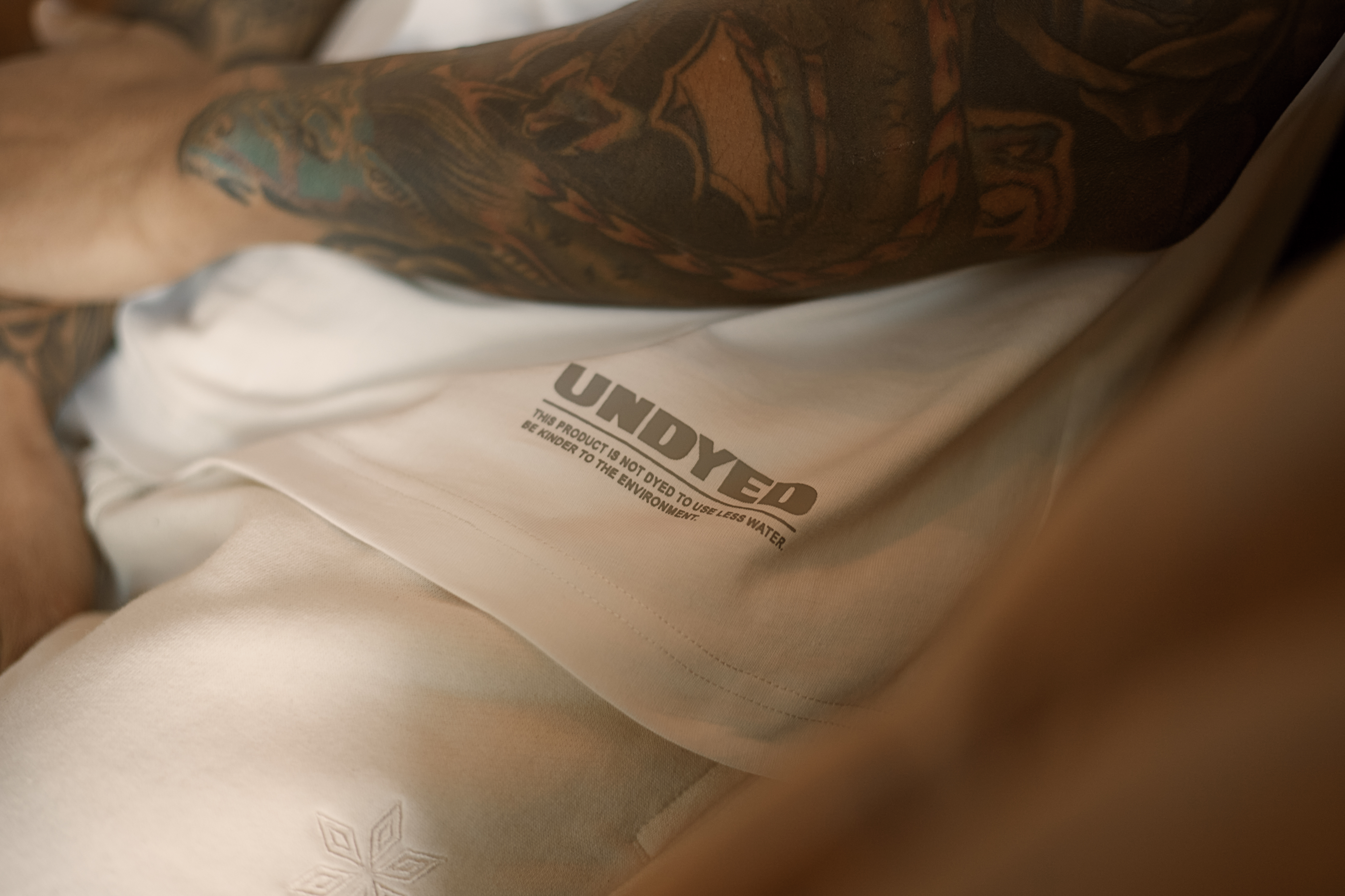 Camiseta Umbro Undyed T-shirt Natural