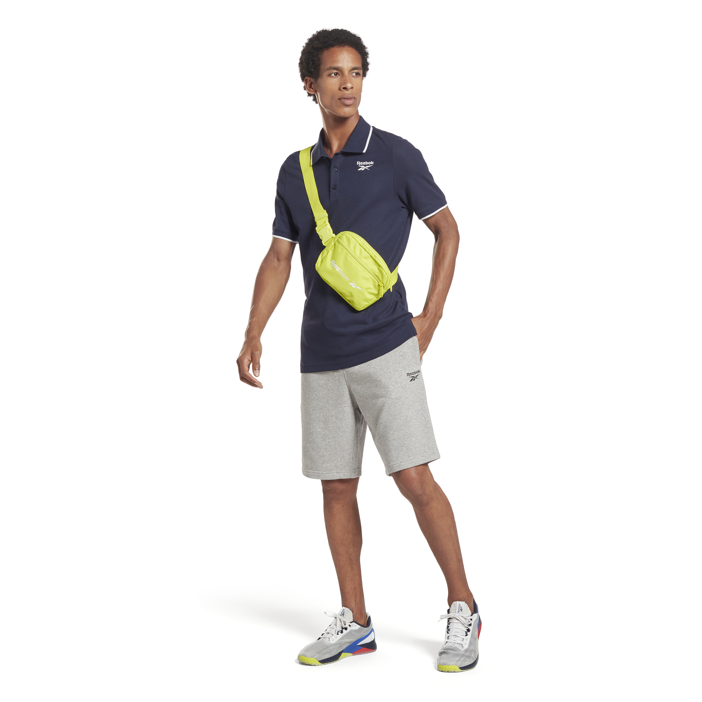 Polo Reebok Identity Marino