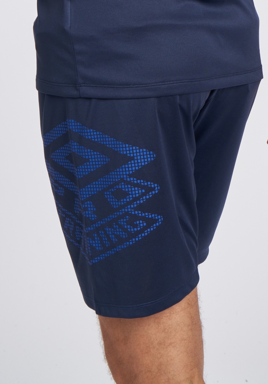 Pantalón Umbro Pro Training Active Poly Short Dark Navy / Regal Blue
