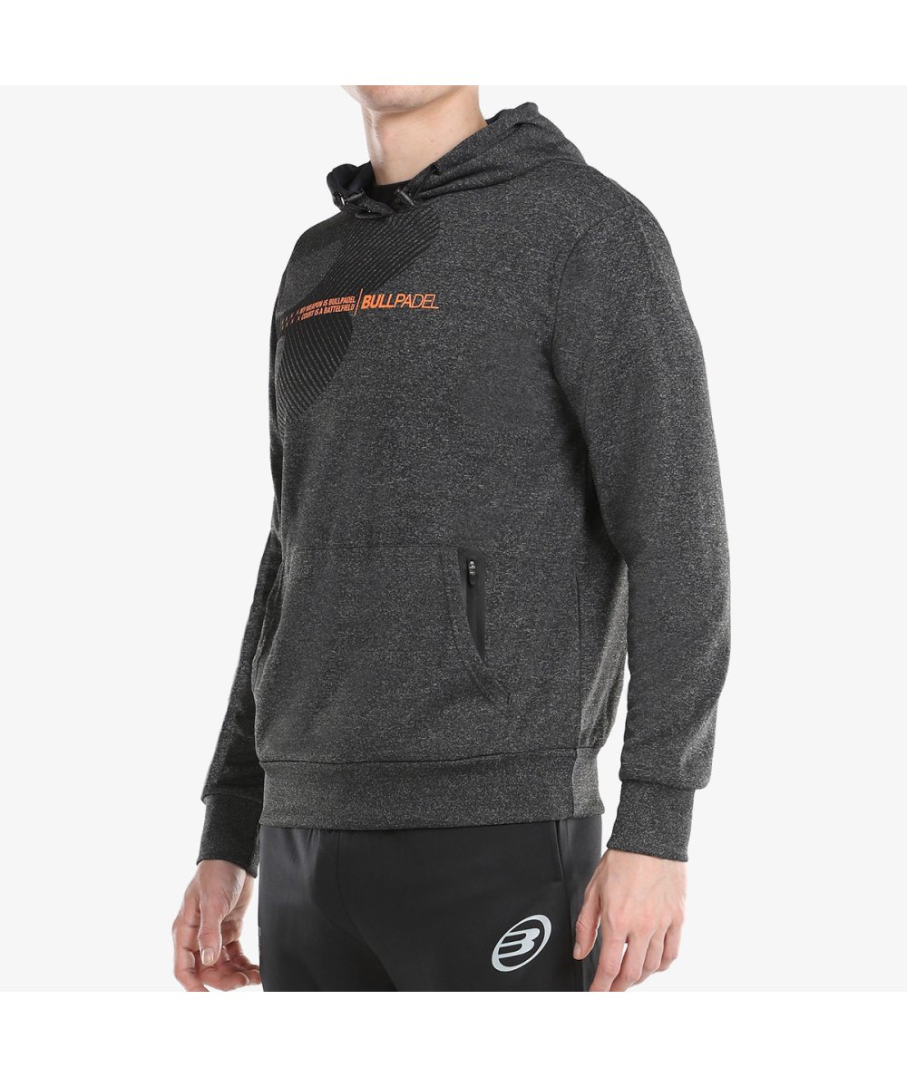 Sudadera Bullpadel Jaque Negra