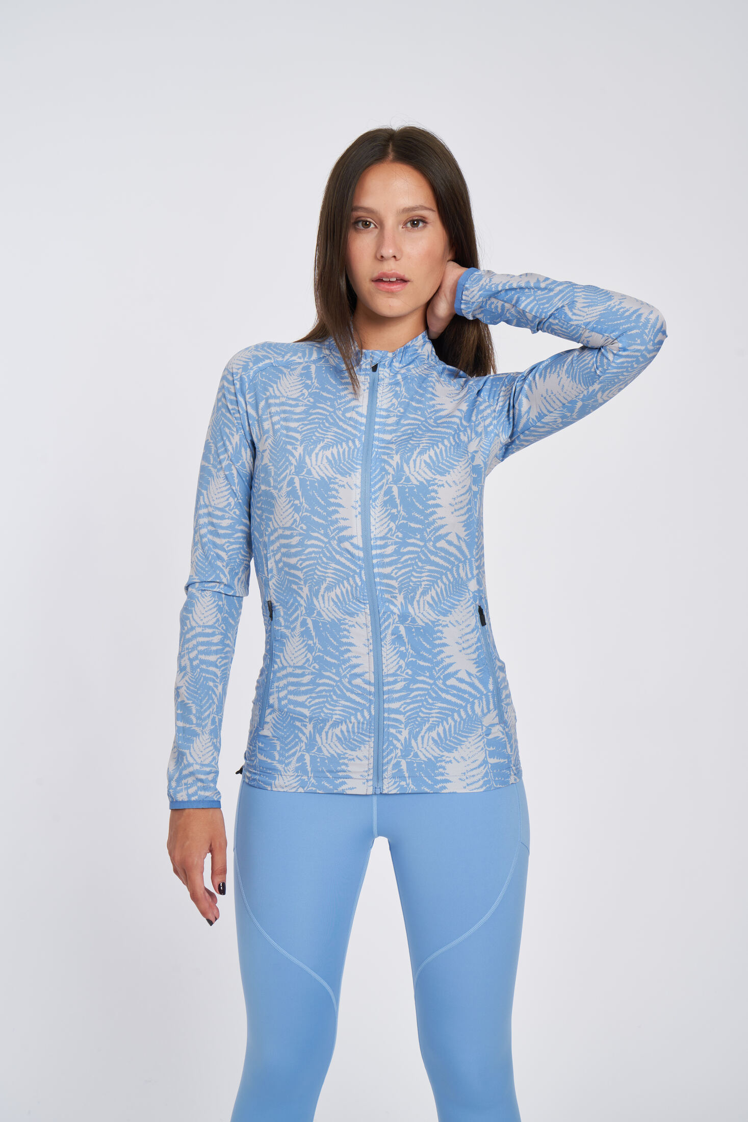 Chaqueta Umbro Pro Training Printed Woven Jacket - Womens - Allure / Silver Gray
