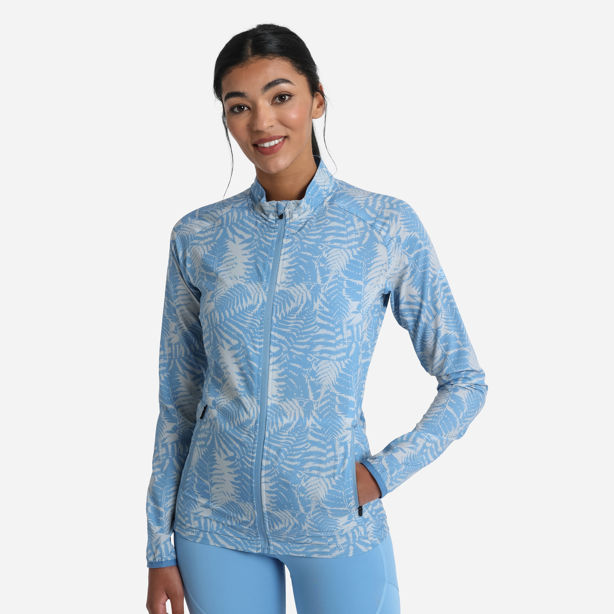 Chaqueta Umbro Pro Training Printed Woven Jacket - Womens - Allure / Silver Gray