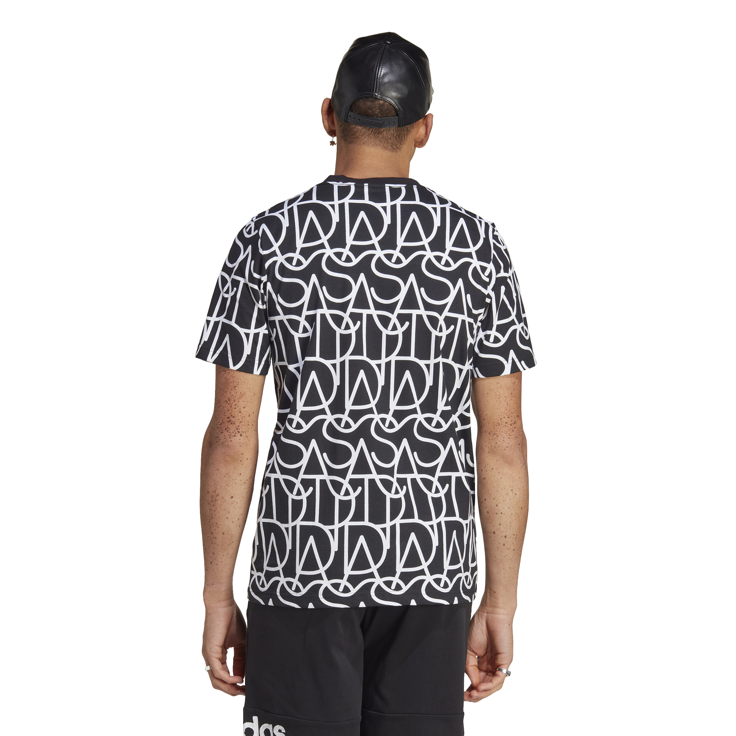 Camiseta Adidas Script Negra
