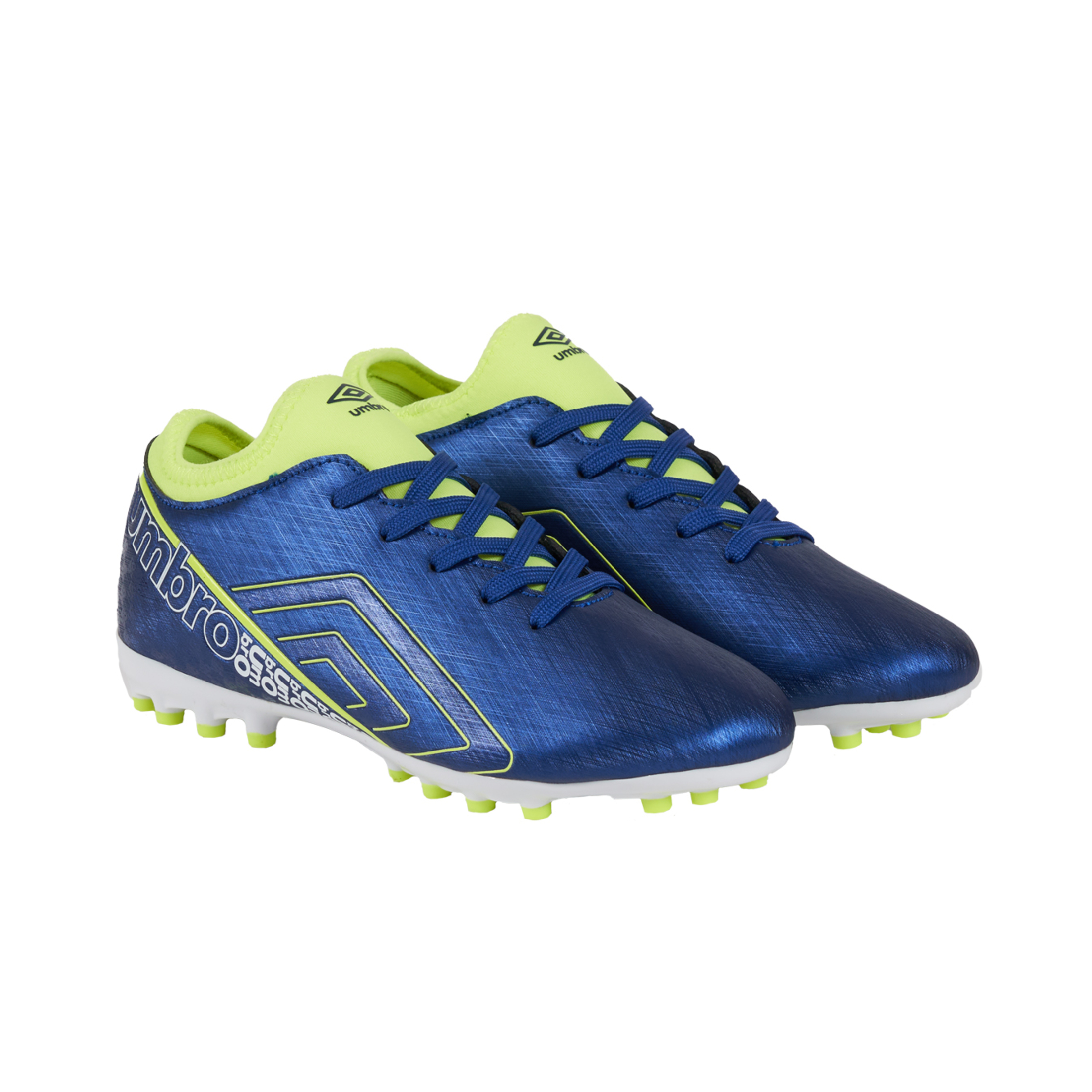 Bota de Fútbol Umbro Spirito Ag-Jnrsodalite Blue / Lime Punch / White