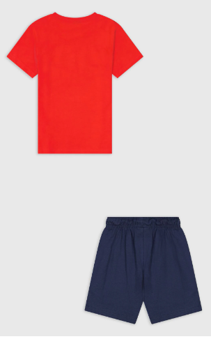 Conjunto Champion Grapich Shop Rojo