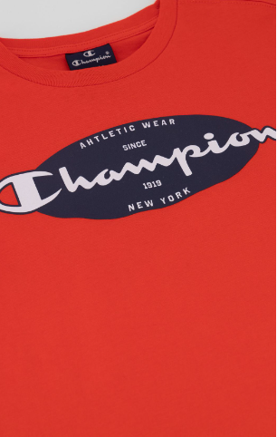 Conjunto Champion Grapich Shop Rojo