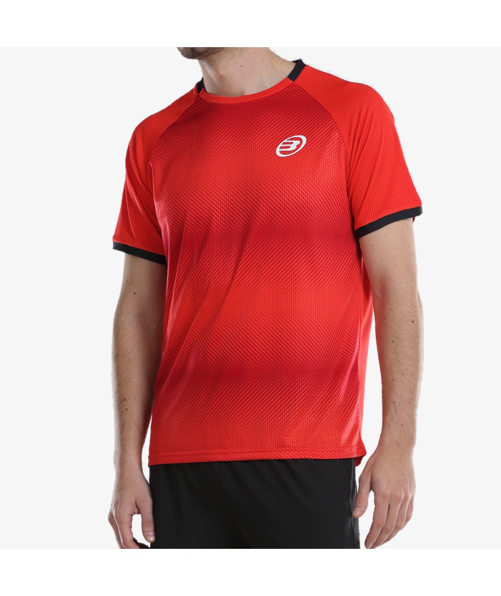 Camiseta Bullpadel Actua Roja