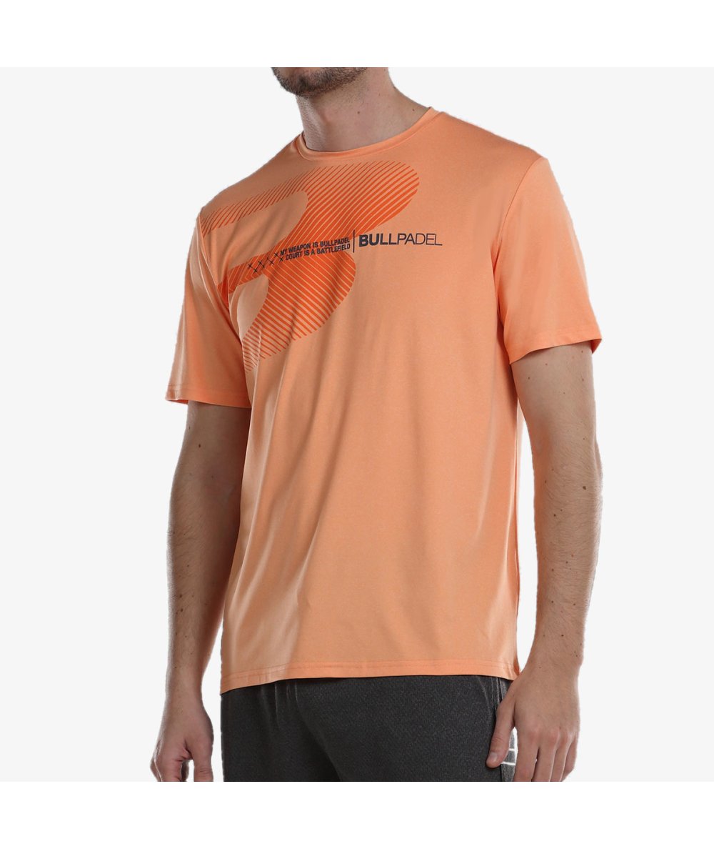 Camiseta Bullpadel Aires Naranja