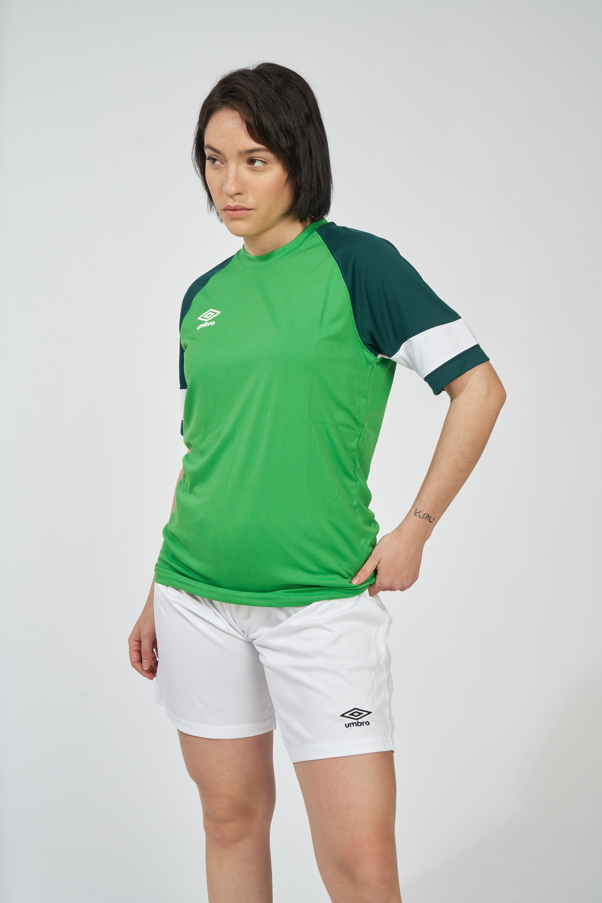 Camiseta Umbro Lukenga Verde / Verde Oscuro