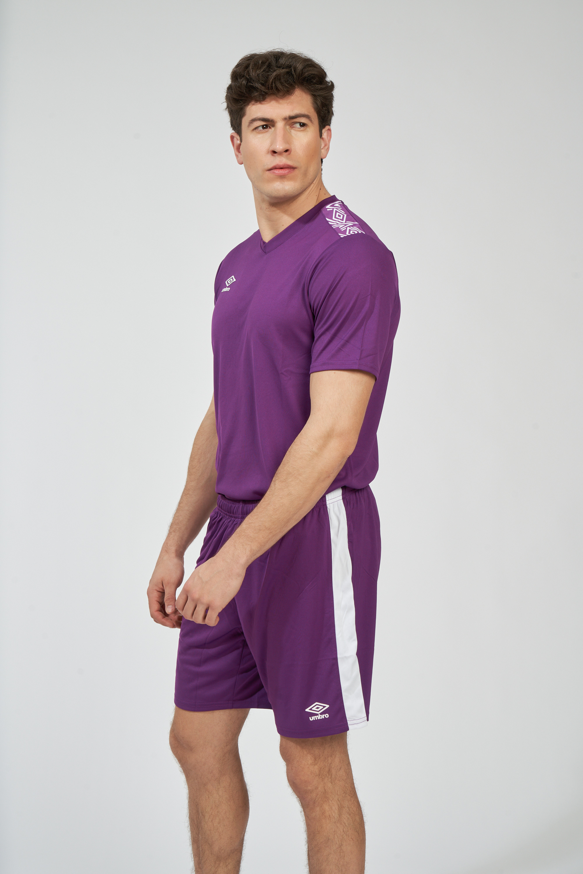 Short Umbro Mulenda Morado / Blanco