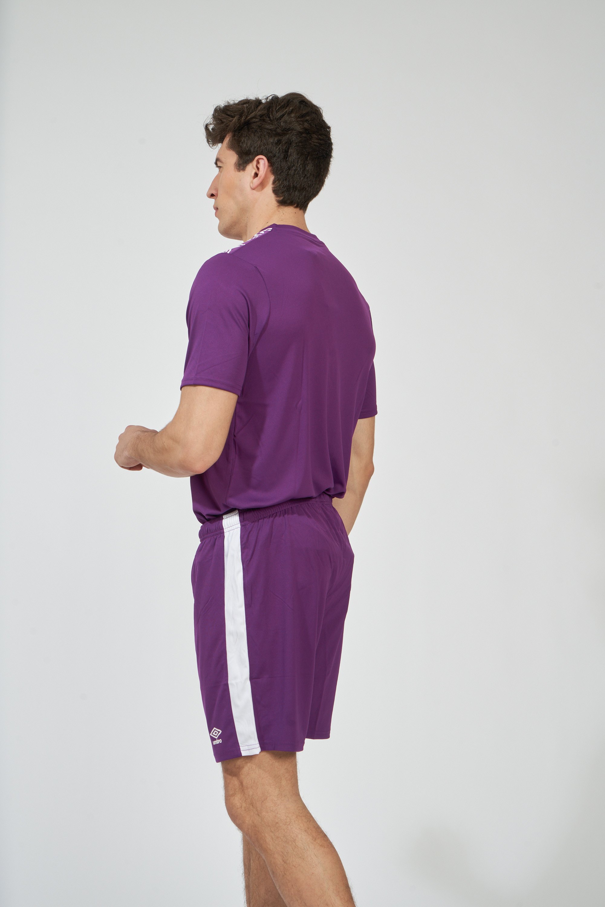 Short Umbro Mulenda Morado / Blanco