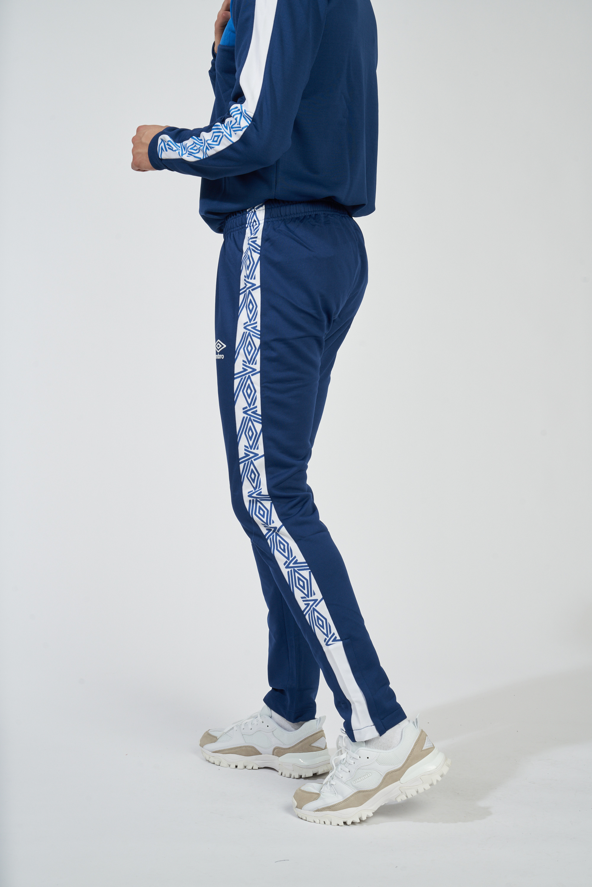 Pantalon Umbro Eyre Azul/Blanco
