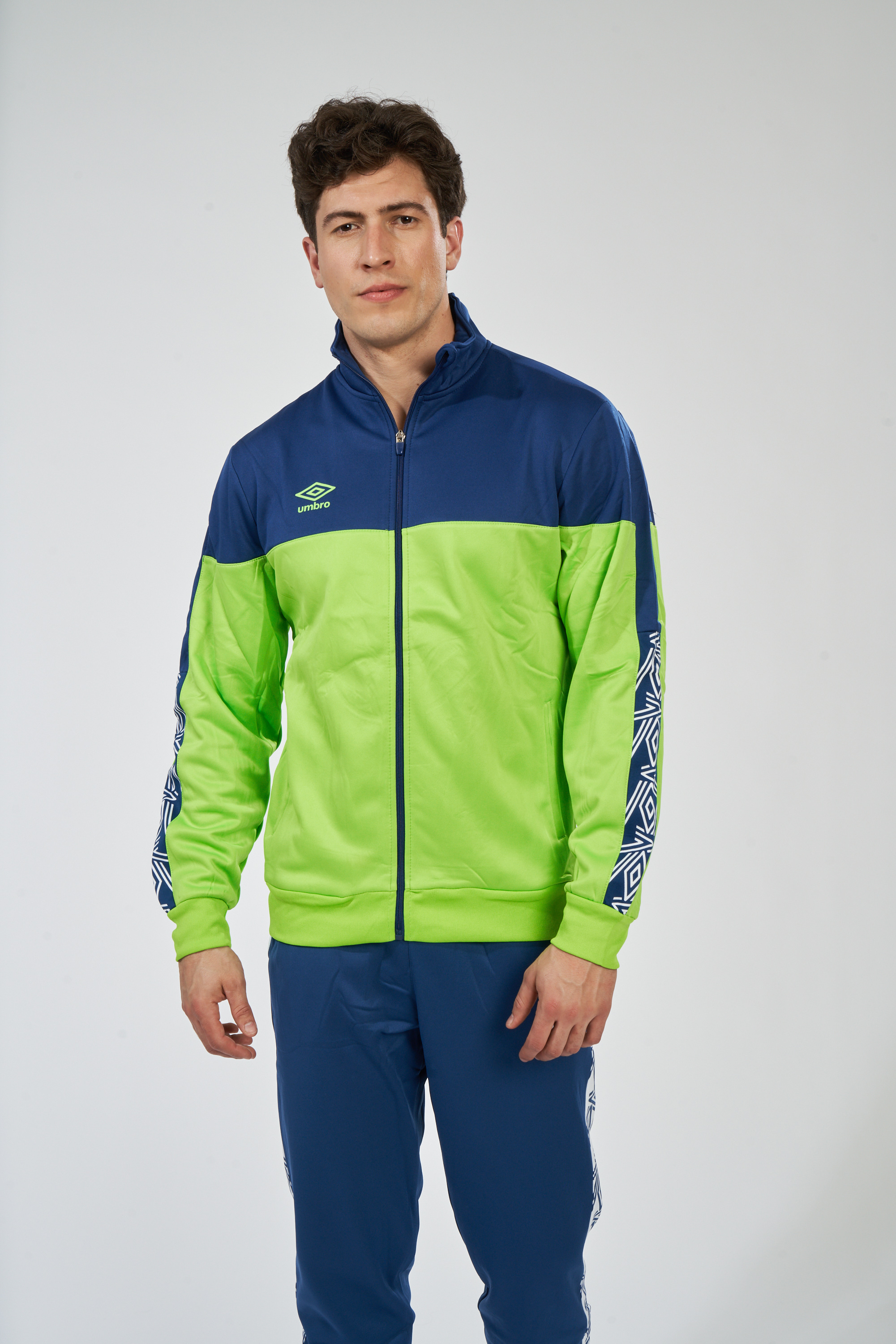 Chaqueta Umbro Nyassa Verde / Azul Marino