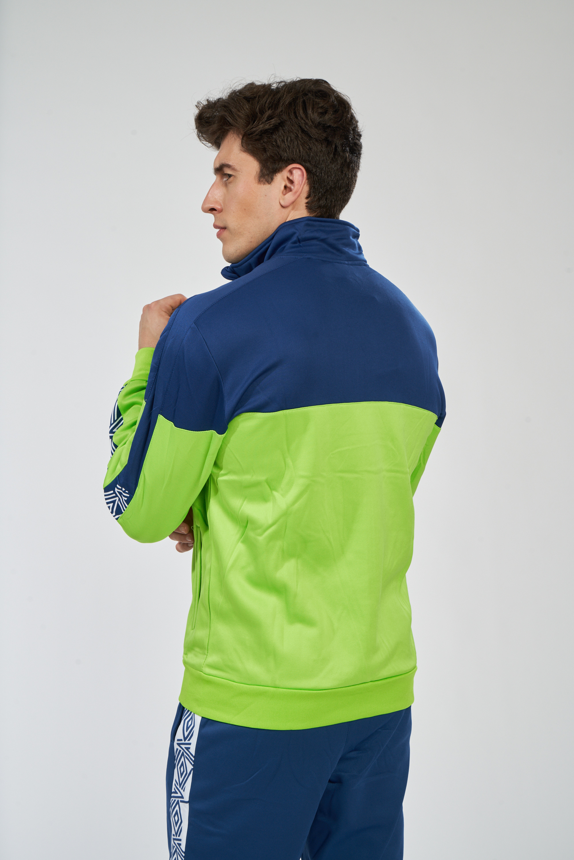 Chaqueta Umbro Nyassa Verde / Azul Marino