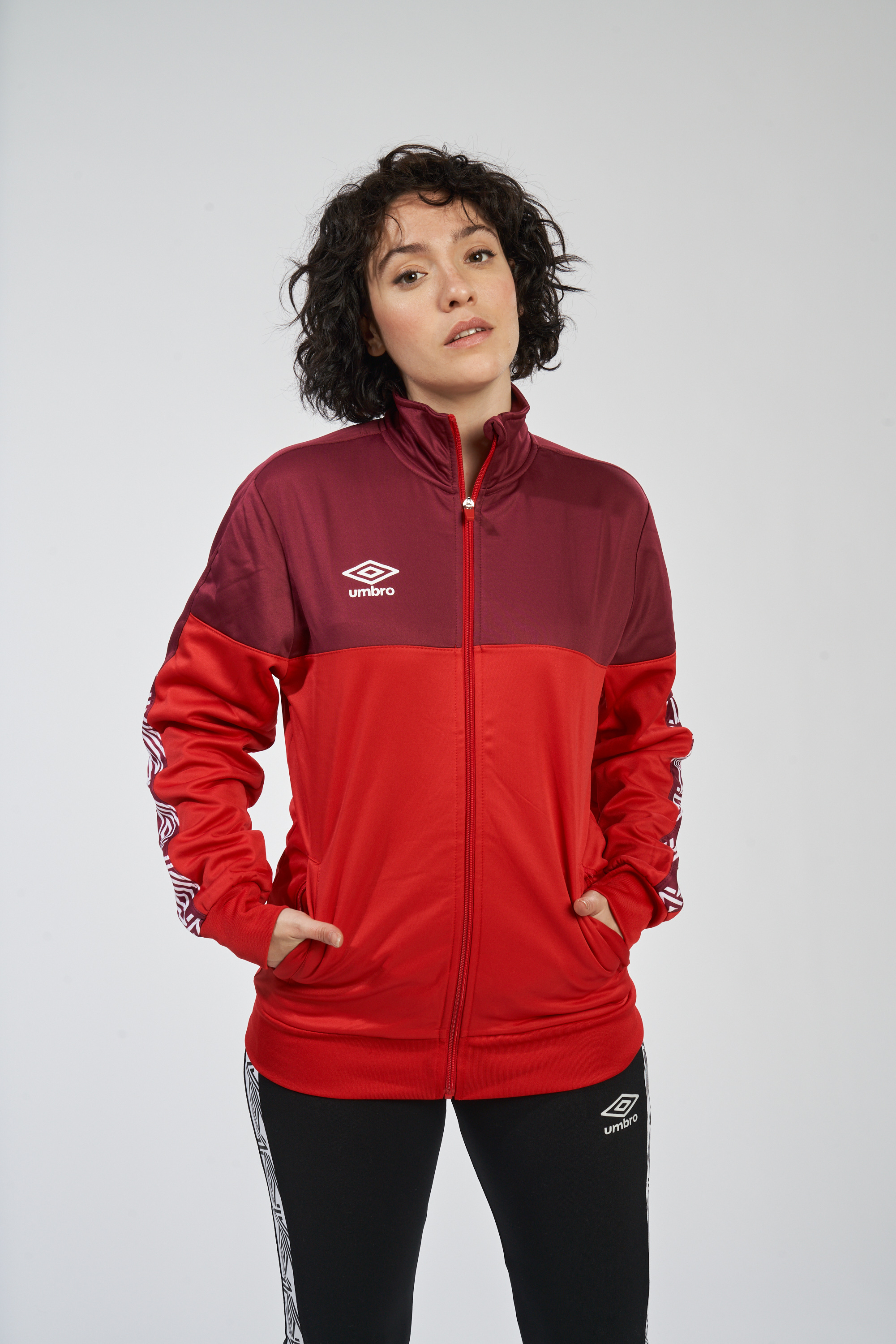 Chaqueta Umbro Nyassa Roja / Blanca