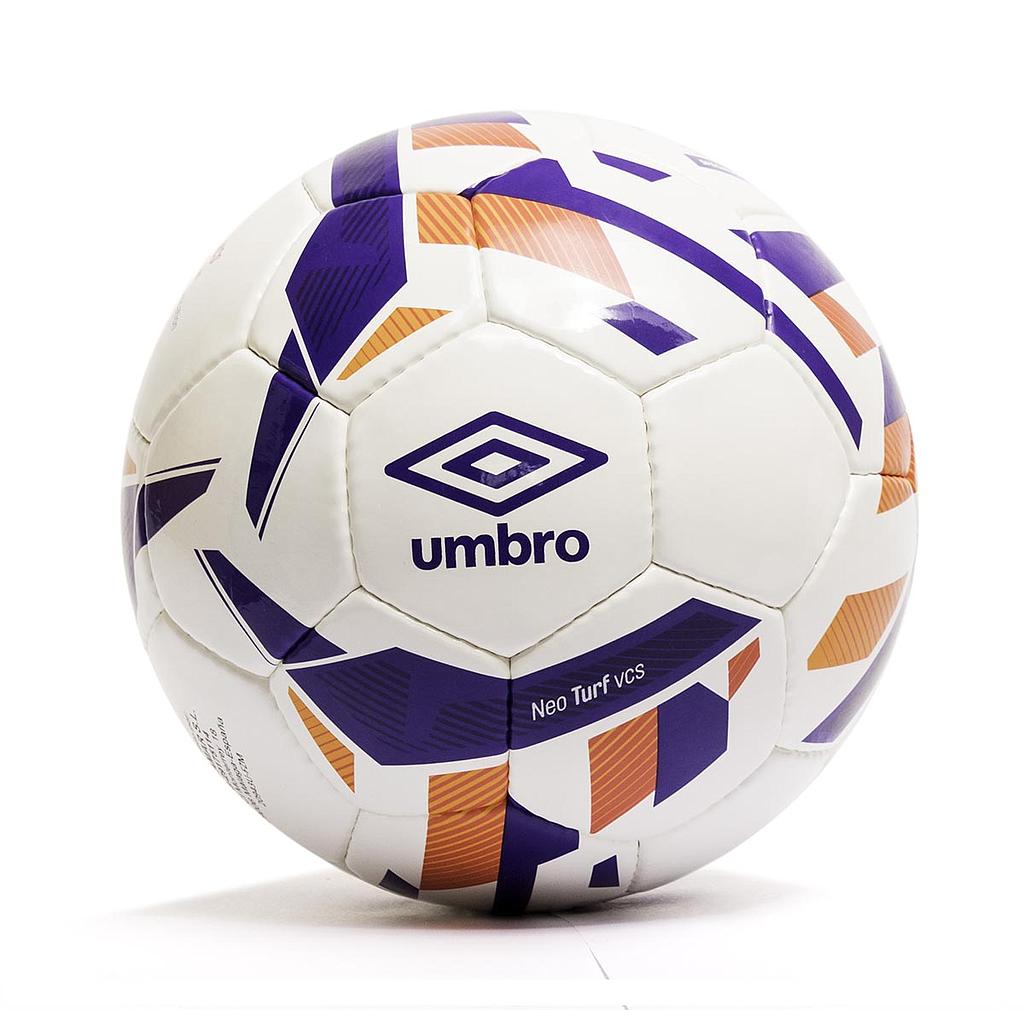 Balón de Fútbol Umbro Neo Turf  White / Spectrum Blue / Bright Marigold / Teaberry