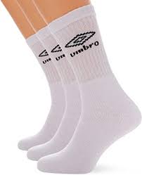 Calcetines Umbro Sports (3 Pack) Blanco Adulto
