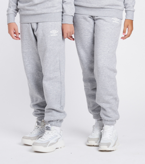 FLEECE JOGGER JUNIOR GREY MARL / WHITE