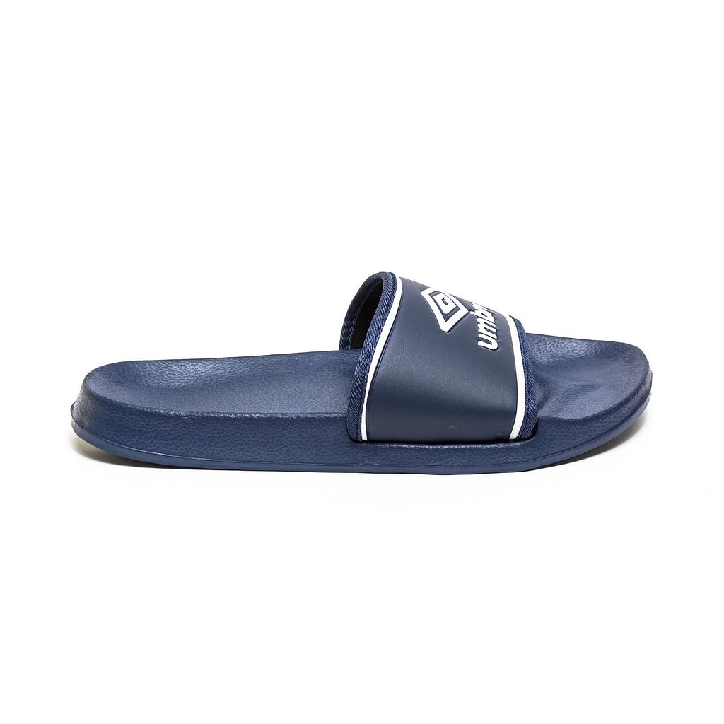 UMBRO SHOWER SLIDE - JNR NAVY / WHITE