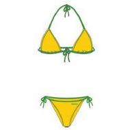 BIKINI K75332 AMARILLO