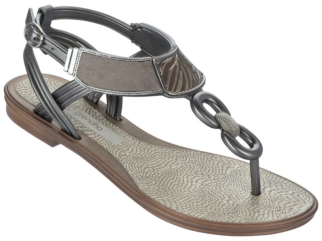Sandalia Rider Gris Plata