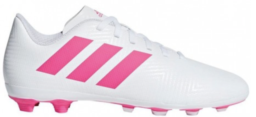NEMEZIZ 18.4 FxG J ftwr white/shock pink/shock pink
