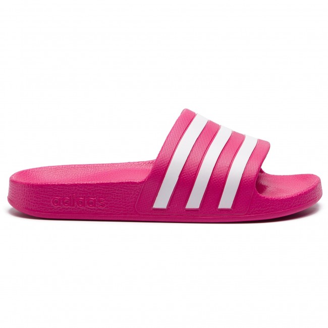 ADILETTE AQUA real magenta/ftwr white/real magenta