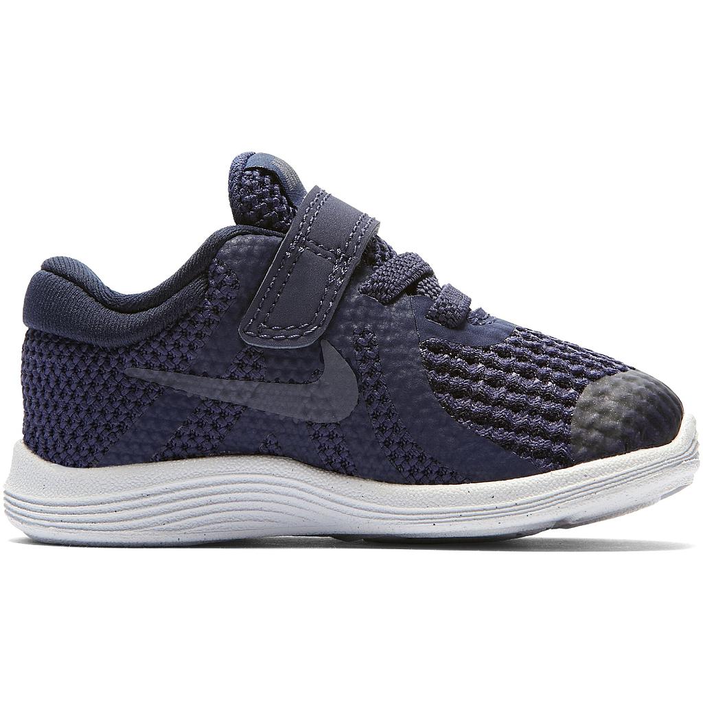 BOYS' NIKE REVOLUTION 4 (TD) TODDLER SHOE NEUTRAL INDIGO/LIGHT CARBON-OBSIDIAN