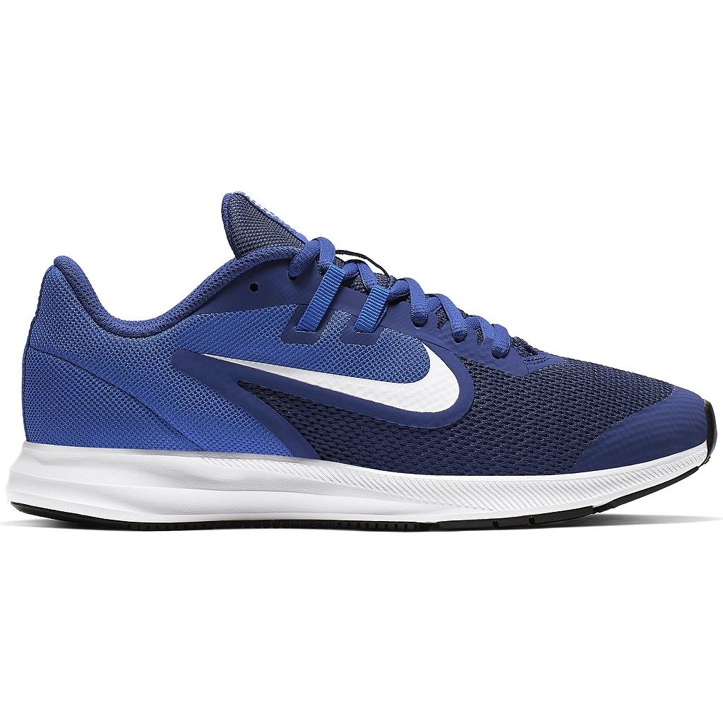 NIKE DOWNSHIFTER 9 DEEP ROYAL BLUE/WHITE-GAME ROYAL-BLACK