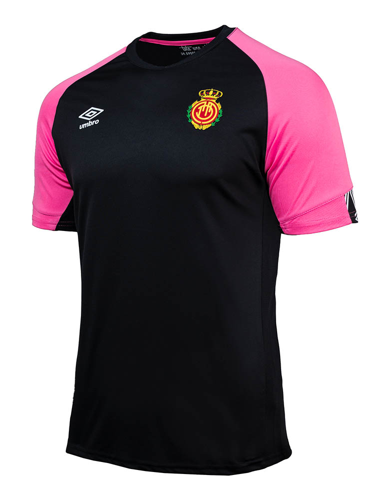 JERSEY RCD MALLORCA THIRD'19 BLACK / FUCHSIA / WHITECAMISETA RCD MALLORCA 3ª EQUIPACIÓN