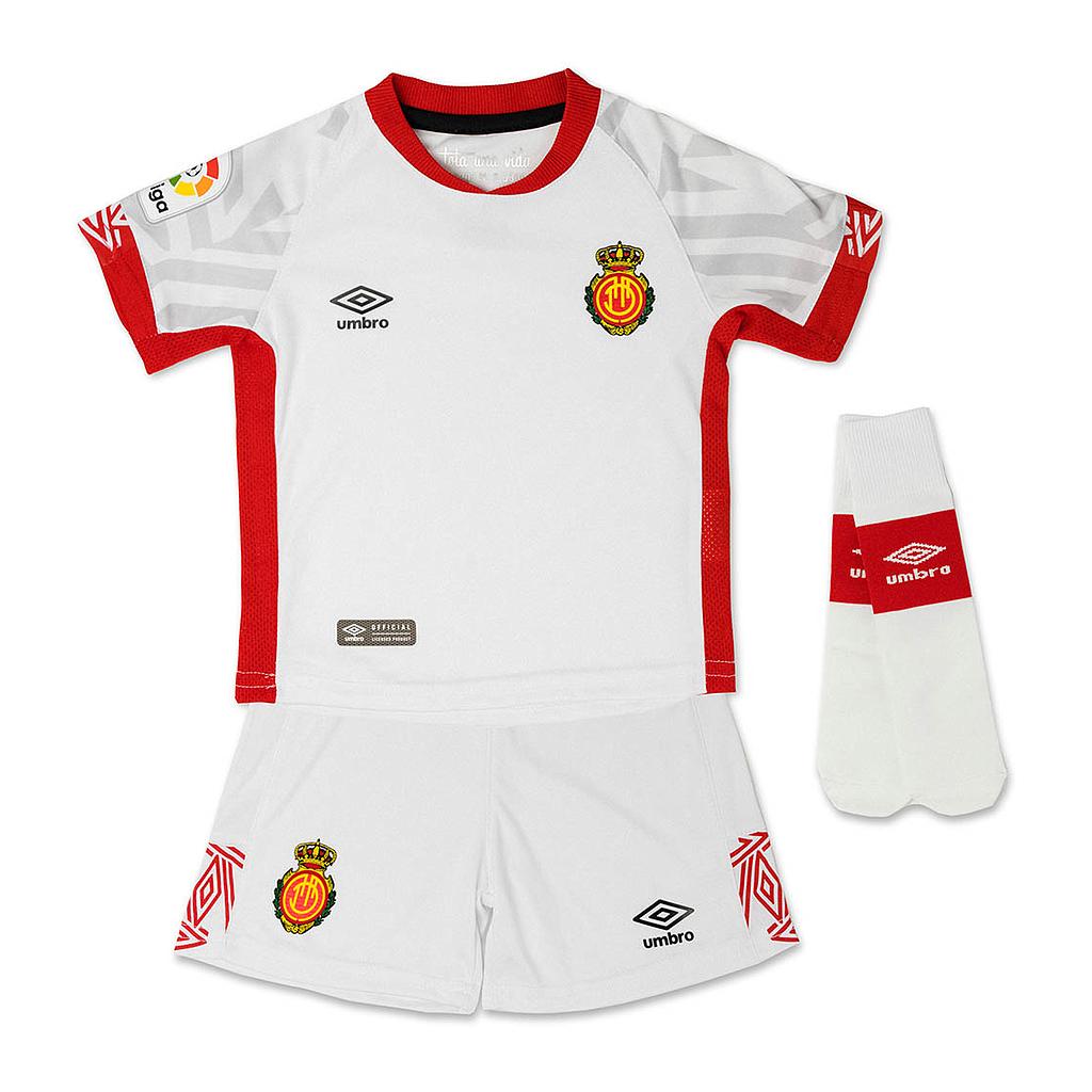 SUIT RCD MALLORCA AWAY'19 WHITE / RED / GREY PATTERNBOX RCD MALLORCA 2ª EQUIPACIÓN