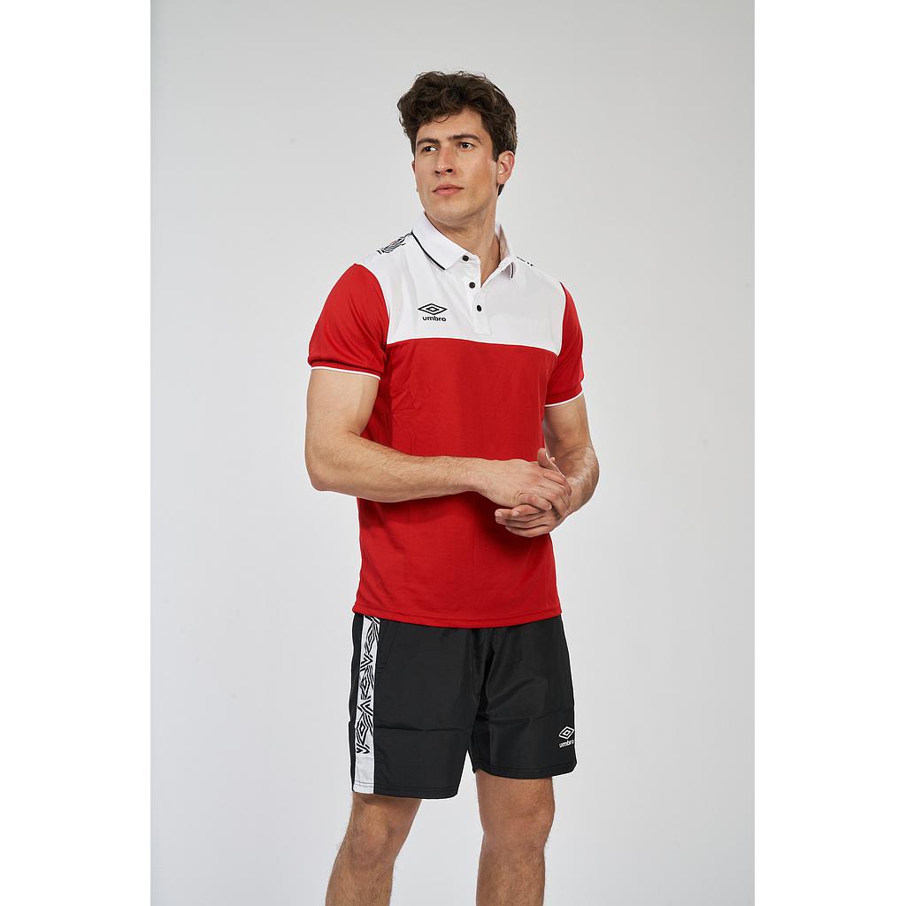 VICTORIA POLO RED / WHITE
