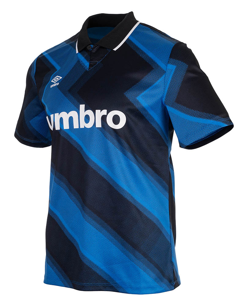65493U-HJZ TERRACE SHIRT BLACK / REGAL BLUE