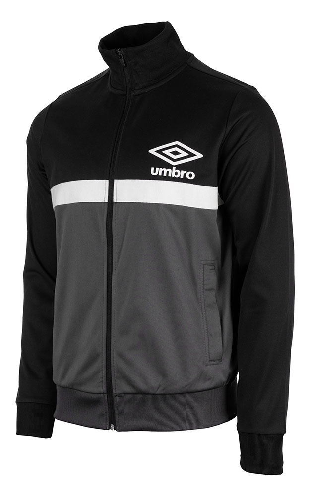 65503U-GR6 PANELLED TRACK TOP BLACK / CARBON / BRILLIANT WHITE