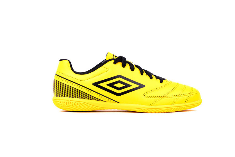 BOTAS UMBRO CLASSICO VII IC JUNIOR AMARILLA/NEGRA