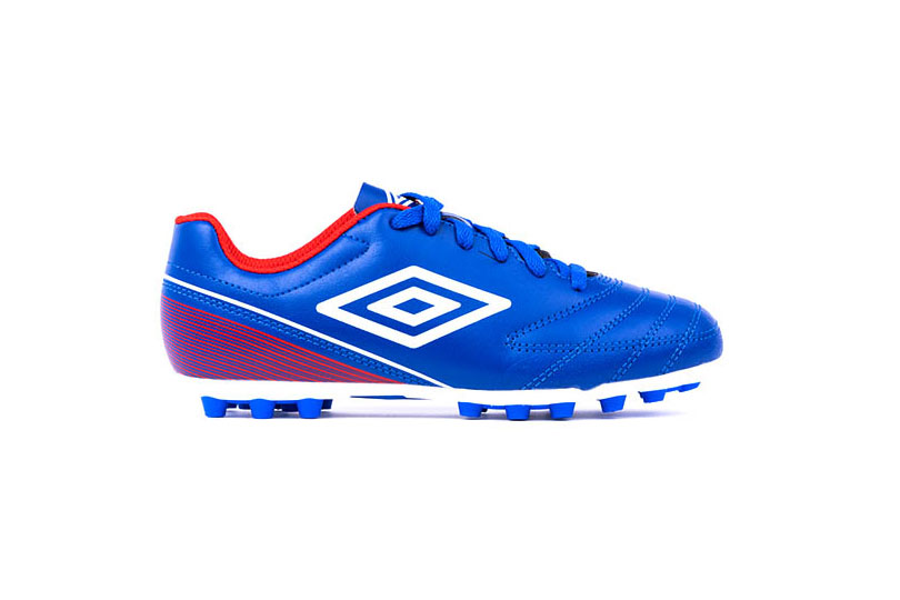 BOTAS UMBRO CLASSICO VII AG JUNIOR AZUL/BLANCO