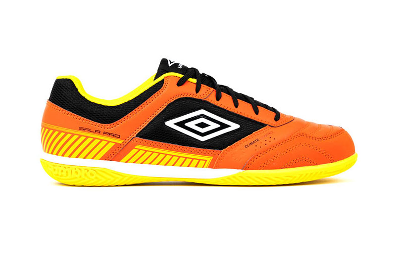 81572U-HLA UMBRO SALA II PRO TANGERINE TANGO / WHITE / BLACK / BLAZING YELLOW