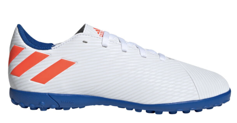 F99929 NEMEZIZ MESSI 19.4 TF J ftwr white/solar red/football blue